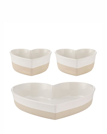Mason Cash Rustic Charm Set of 3 Bakers 28cm & 24cm