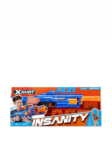 X Shot Insanity-Berzerko 8-Shot Blaster with 48 darts