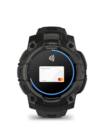 Garmin Instinct 3 45mm Smart Watch - Black/Black