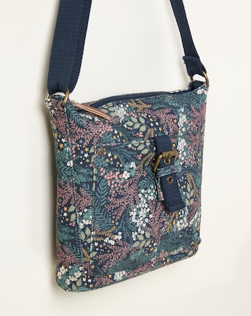 Fatface Floral Canvas Crossbody