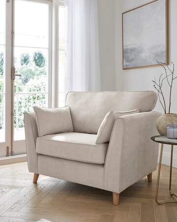 McKenzie Chenille Snuggle Chair