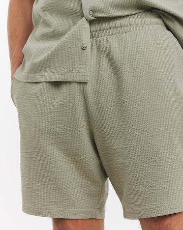 Jersey Seersucker Short