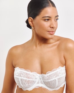 Pretty Secrets Ella Lace White Multiway Bra