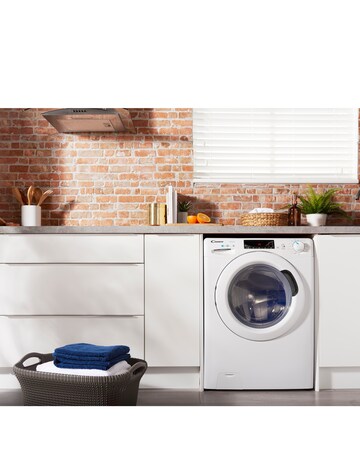 CANDY CSW 485TE/1-80 8+5Kg Washer Dryer, 1400 RPM White Smart