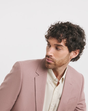 Linen Blend Suit Jacket