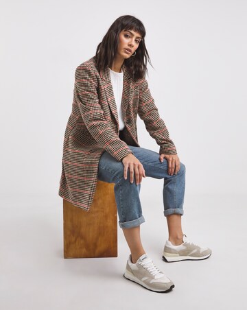 Heritage Check Mid Length Coat