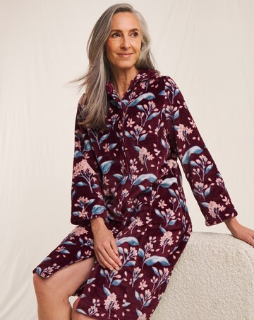 Julipa Button Through Midi Dressing Gown