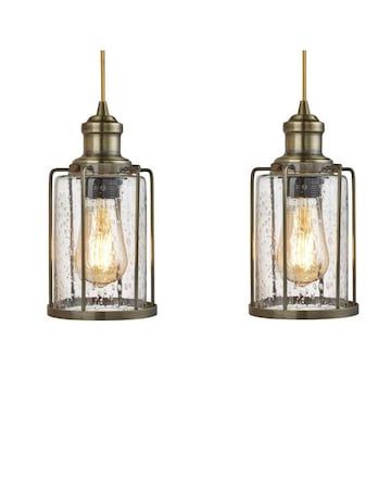 4 Light Industrial Ceiling Bar Pendant