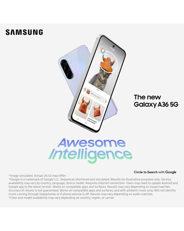 Samsung Galaxy A36 5G 256GB - Awesome Lavender