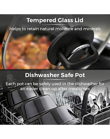 Tower T16015 3 x 1.5 Litre Pot Slow Cooker