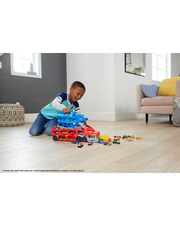 Hot Wheels City Ultimate Dual Dragon Transporter Playset