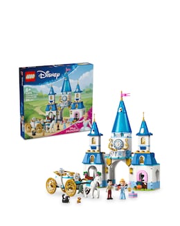 LEGO Disney Princess Cinderella's Castle &amp; Horse Carriage 43275