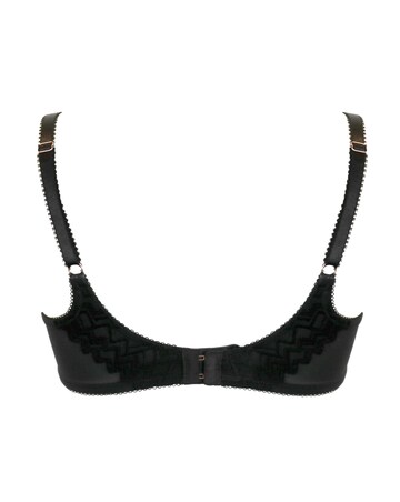 Pour Moi Mixology Full Cup Wired Non Pad Side Support Bra Black