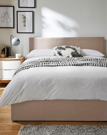 Hayden Fabric Ottoman Bed Frame