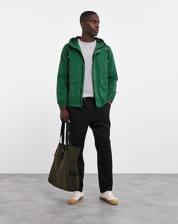 Hooded Lightweight Green Jacket