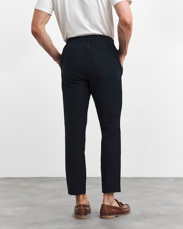 Seersucker Cotton Suit Trouser