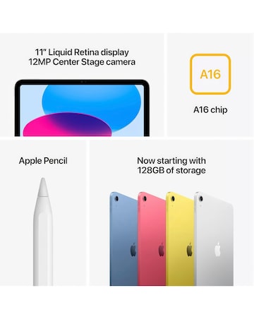 Apple iPad (2025) 11inch Wi-Fi 256GB - Yellow