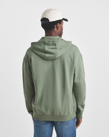 Union Full Zip Hoodie-Khaki