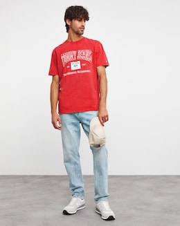 Tommy Jeans Archive Crimson T-shirt