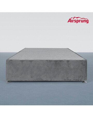 Airsprung Velvet Divan Base with 4 Drawers