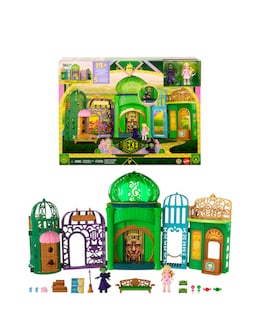 Wicked Emerald City Small Doll Playset with 5 Play Spaces &amp; 15 Accessories