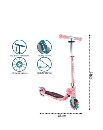 Globber Flow Foldable Junior - Pastel Pink