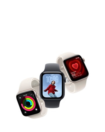 Apple Watch SE 3 GPS + Cellular 44mm -Midnight Sport Band - M/L