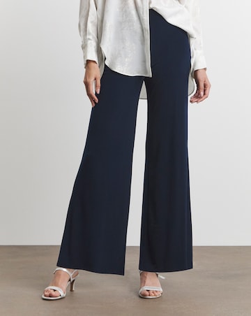 Joanna Hope Long Navy Palazzo Trouser
