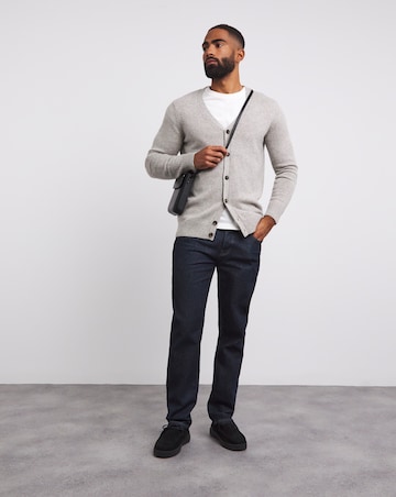 Ecru Lambswool Cardigan