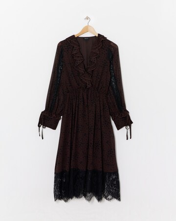 Frill Detail Maxi Dress