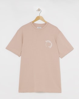 Jack &amp; Jones Lasting Impact Graphic T-Shirt - Pink