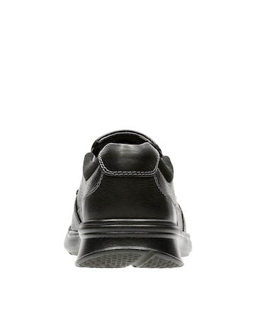 Clarks Cotrell Leather Shoe - Black