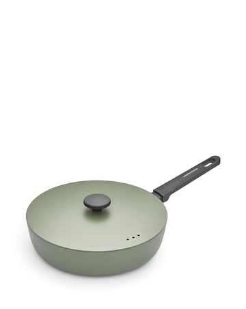 Morphy Richards Non-Stick 28cm Green Saute Pan