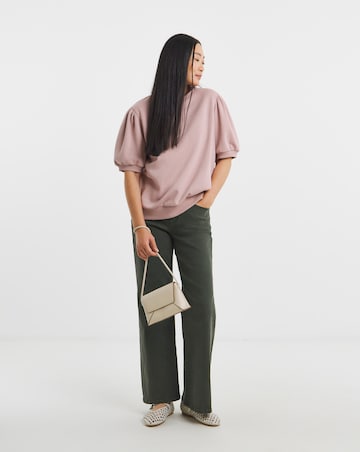 Puff Sleeve Sweatshirt