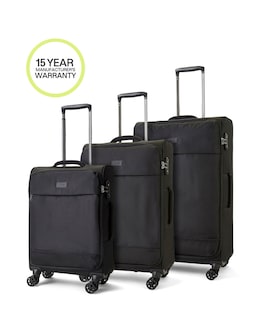 Rock Paris 3pc Suitcase Set