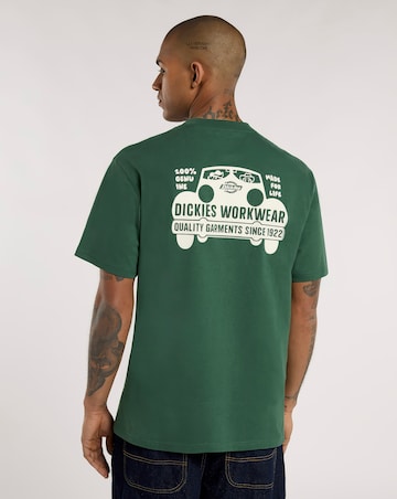 Dickies Short Sleeve Gordonsville Back Graphic T-Shirt - Pine