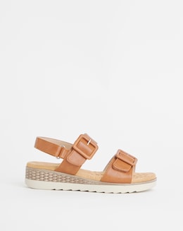 Cushion Walk Touch &amp; Close Buckle Sandal EEE Fit