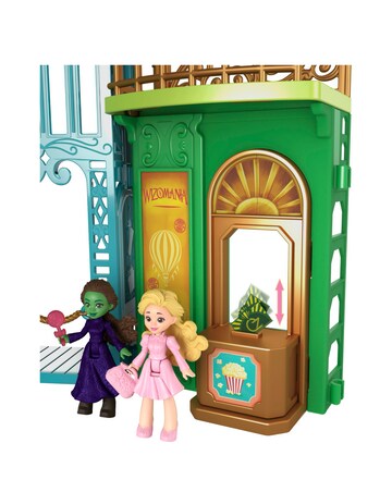 Wicked Emerald City Small Doll Playset with 5 Play Spaces & 15 Accessories
