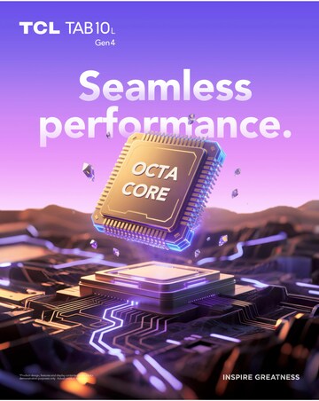 TCL 10L Gen 4 64GB Tablet with Case - Dark Grey