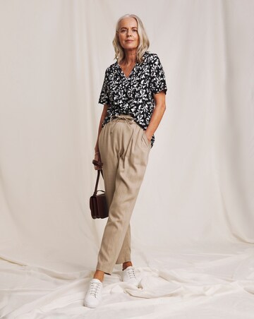 Julipa Pure Cotton V-Neck Printed Top