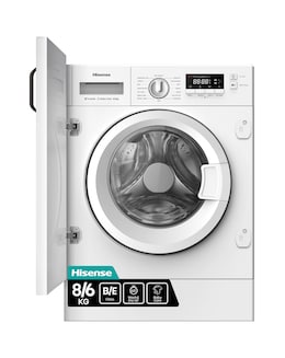 Hisense 3 Series WD3M841BWI Integrated 8/6kg Washer Dryer 1400rpm White