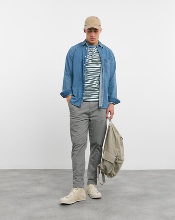 Stripe Towelling T-Shirt