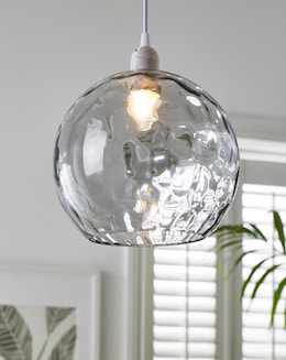 Raya Ripple Glass Easy Fit Shade