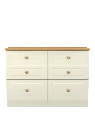 Frances Ready Assembled 6 Drawer Chest