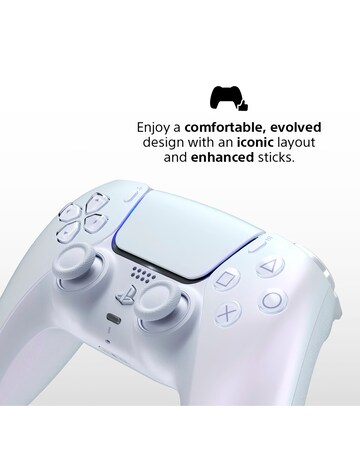 PS5 DualSense Wireless Controller - Chroma Pearl