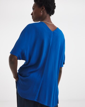 Crinkle Tunic Top