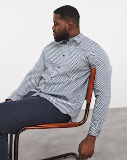 Ted Baker Laceby Geo Print Long Sleeve