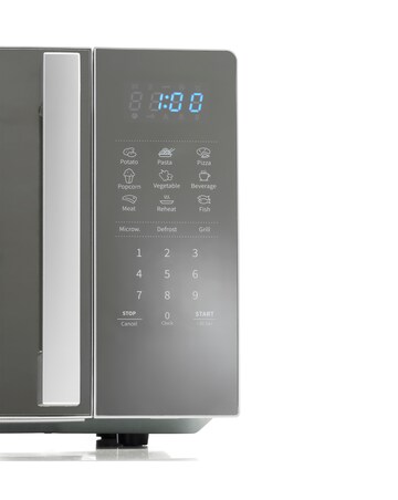 Hisense H20MOMSS4HGUK Mirror Silver Microwave 20L
