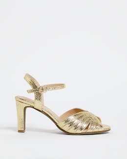 Joanna Hope Peep Toe Occasion Sandal - Extra Wide Fit (EEE)