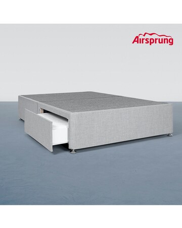 Airsprung Fabric Divan Base with 2 Drawers